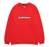 AQO_studiospace(アコスタジオスペース)  AQO SWEATSHIRTS WITH LOGO RED