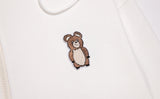 AQO_studiospace(アコスタジオスペース)  AQO ERIC BEAR HOODIE ZIP-UP IVORY