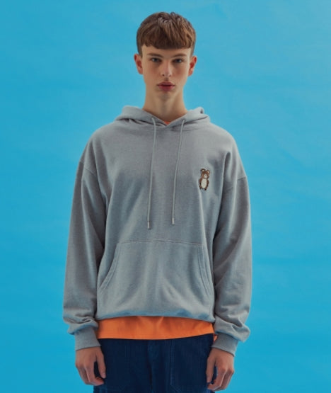 AQO_studiospace(アコスタジオスペース)  AQO ERIC BEAR HOODIE GREY