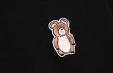 AQO_studiospace(アコスタジオスペース)  AQO ERIC BEAR HOODIE BLACK