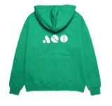 AQO_studiospace(アコスタジオスペース)  AQO ERIC BEAR HOODIE GREEN