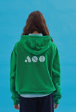 AQO_studiospace(アコスタジオスペース)  AQO ERIC BEAR HOODIE GREEN