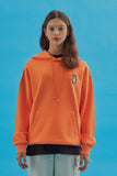 AQO_studiospace(アコスタジオスペース)  AQO ERIC BEAR HOODIE LIGHT ORANGE