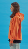 AQO_studiospace(アコスタジオスペース)  AQO ERIC BEAR HOODIE LIGHT ORANGE