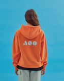 AQO_studiospace(アコスタジオスペース)  AQO ERIC BEAR HOODIE LIGHT ORANGE