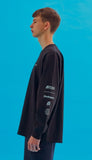 AQO_studiospace(アコスタジオスペース)  AQO EXPLORER LONG SLEEVE T-SHIRTS BLACK