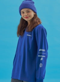 AQO_studiospace(アコスタジオスペース) AQO EXPLORER LONG SLEEVE T-SHIRTS LIGHT BLUE