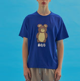 AQO_studiospace(アコスタジオスペース)  AQO ERIC BEAR T-SHIRTS LIGHT BLUE