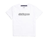 AQO_studiospace(アコスタジオスペース)  AQO CROP WITH LOGO WHITE