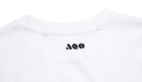 AQO_studiospace(アコスタジオスペース)  AQO CROP WITH LOGO WHITE