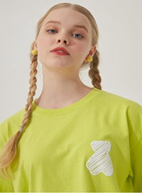 AQO_studiospace(アコスタジオスペース)  AQO BEAR T SHIRTS NEON