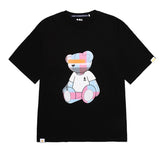 AQO_studiospace(アコスタジオスペース)  AQO CHECK BEAR T SHIRTS BLACK