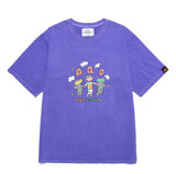 AQO_studiospace(アコスタジオスペース)  AQO X MOONCHI HAPPY T-SHIRTS PURPLE