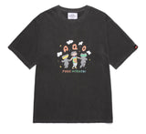 AQO_studiospace(アコスタジオスペース)  AQO X MOONCHI HAPPY T-SHIRTS BLACK