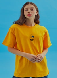 AQO_studiospace(アコスタジオスペース)  AQO NETWORK T-SHIRTS YELLOW