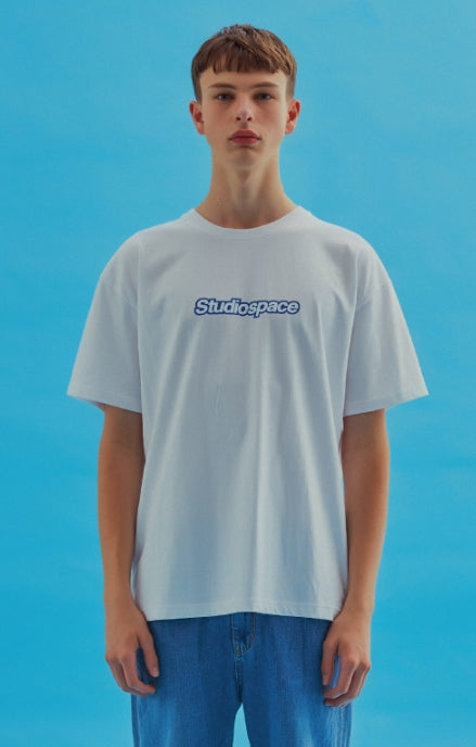 AQO_studiospace(アコスタジオスペース)  AQO T-SHIRTS WITH LOGO WHITE