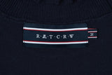 ロマンティッククラウン(ROMANTIC CROWN) FRILL POINT KNITWEAR_NAVY