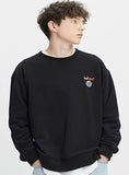 ベドインベド(BADINBAD) BAD PLANET SWEATSHIRT_BLACK