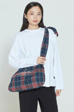 ロマンティッククラウン(ROMANTIC CROWN) CROSS CHECK SHOULDER BAG_NAVY