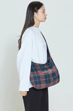 ロマンティッククラウン(ROMANTIC CROWN) CROSS CHECK SHOULDER BAG_NAVY