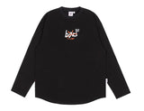 ベドインベド(BADINBAD) HAND DRAWING LONG SLEEVE_BLACK