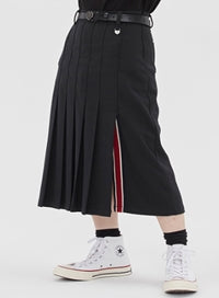 TARGETTO(ターゲット) [TGT X RMTCRW]LONG PLEATS SKIRT_BLACK