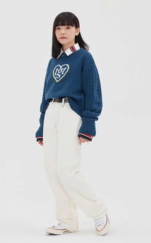 TARGETTO(ターゲット)  TGT X RMTCRW]POINT STITCHES JEANS_CREAM