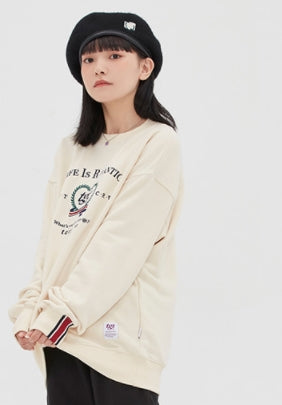 TARGETTO(ターゲット) [TGT X RMTCRW]HEART RAUREL SWEAT SHIRT_OATMEAL