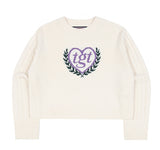 TARGETTO(ターゲット)  [TGT X RMTCRW]INTARSIA CROP KNIT_OATMEAL