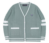 TARGETTO(ターゲット)  [TGT X RMTCRW]LINE CABLE CARDIGAN_MINT