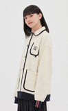 TARGETTO(ターゲット)[TGT X RMTCRW]LINE COTTON CARDIGAN_OATMEAL