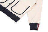 TARGETTO(ターゲット)[TGT X RMTCRW]LINE COTTON CARDIGAN_OATMEAL