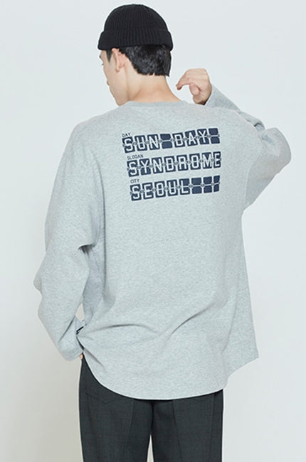 ロマンティッククラウン(ROMANTIC CROWN) SUNDAY SYNDROME LONG SLEEVE_GREY