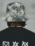 オーワイ(OY) 	TIE-DYE CORDUROY BUCKET HAT-IVORY