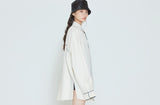 ロマンティッククラウン(ROMANTIC CROWN)  SUNDAY SYNDROME PIPING SHIRT_OATMEAL