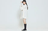 ロマンティッククラウン(ROMANTIC CROWN)  SUNDAY SYNDROME PIPING SHIRT_OATMEAL