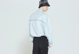 ロマンティッククラウン(ROMANTIC CROWN) SUNDAY SYNDROME PIPING SHIRT_SKY BLUE