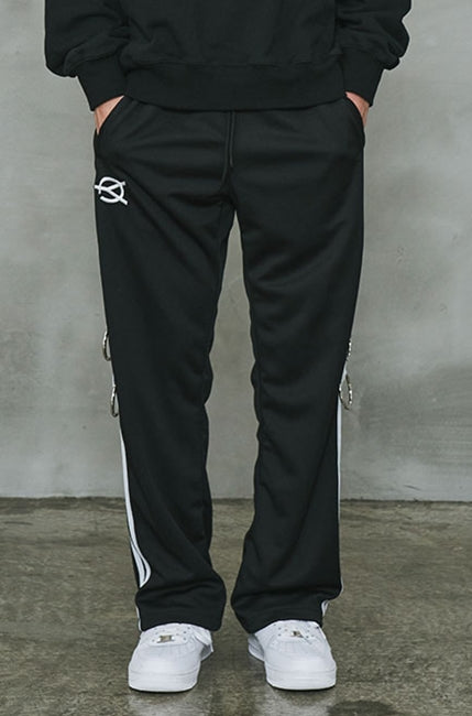 オーワイ(OY) WIDE TAPE RING TRACK PANTS-BLACK – UNDERSTUDY CLUB オーワイ(OY) WIDE TAPE RING TRACK PANTS-BLACK – UNDERSTUDY CLUB