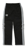 オーワイ(OY)  	WIDE TAPE RING TRACK PANTS-BLACK