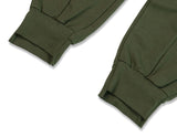 オーワイ(OY)  	UNBALANCE JOGGER PANTS-KHAKI