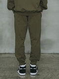 オーワイ(OY)  	UNBALANCE JOGGER PANTS-KHAKI