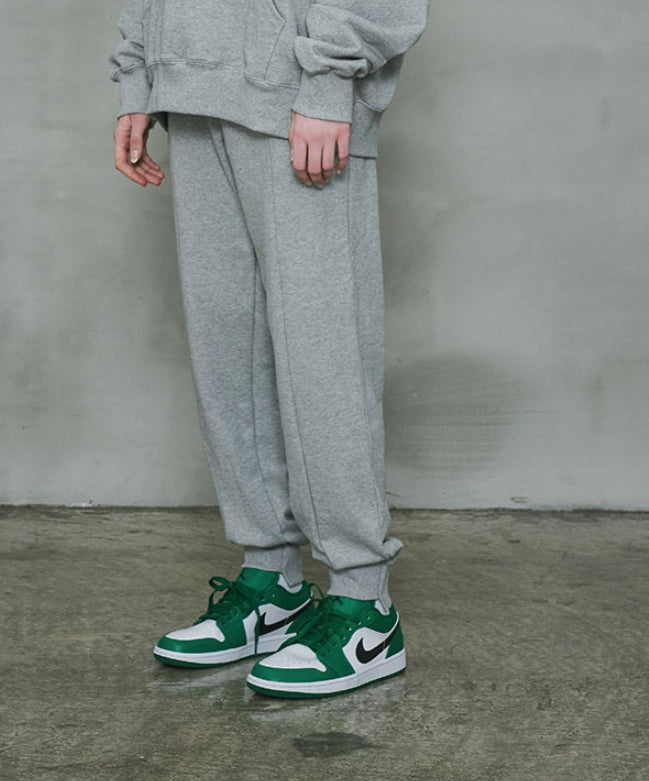 オーワイ(OY)  	UNBALANCE JOGGER PANTS-GREY