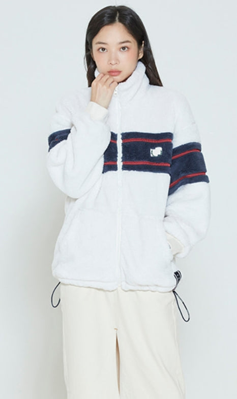 ロマンティッククラウン(ROMANTIC CROWN) RMTCRW FLEECE JACKET_OATMEAL