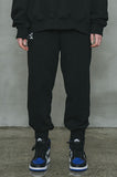 オーワイ(OY)  UNBALANCE JOGGER PANTS-BLACK