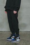 オーワイ(OY)  UNBALANCE JOGGER PANTS-BLACK