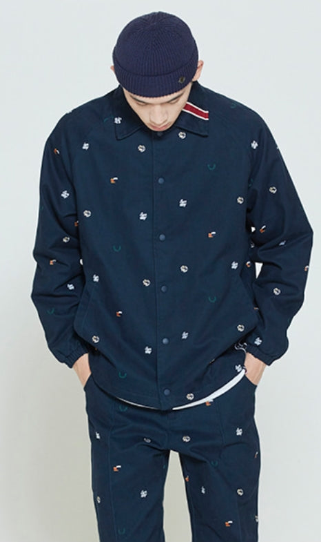 ロマンティッククラウン(ROMANTIC CROWN) RMTCRW CLUB COTTON JACKET_NAVY