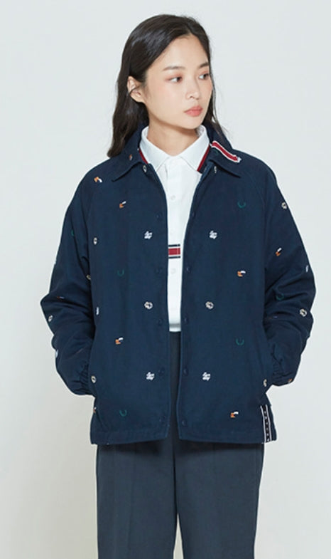 ロマンティッククラウン(ROMANTIC CROWN) RMTCRW CLUB COTTON JACKET_NAVY
