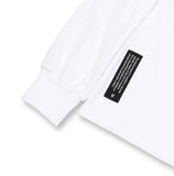 オーワイ(OY)   CRACK TRIPLE LOGO SLEEVE T-WHITE