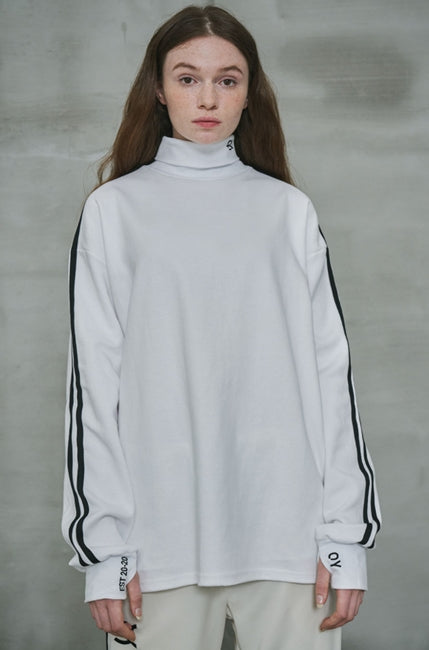 オーワイ(OY)   	LOGO TAPE POLA T-WHITE