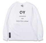 オーワイ(OY) 	METAL SIDE ZIPPER SLEEVE T-WHITE